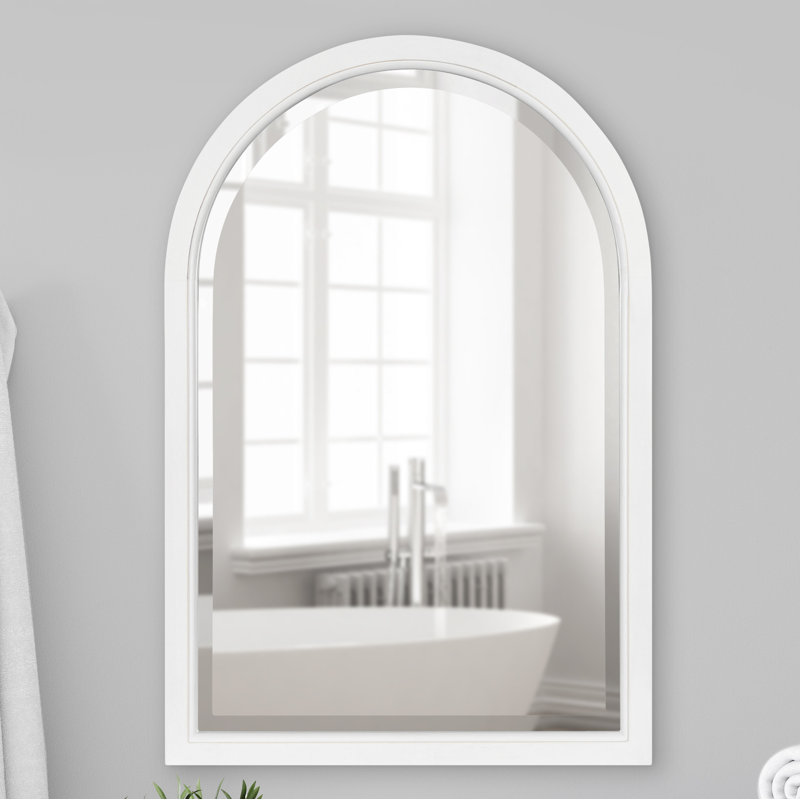 Herald Square Mirror, White
