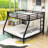  Metal Bunk Bed with Guardrails-524920220-516421199