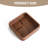 Millwood Pines Chrysanthi Walnut Platter