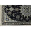 Tapis unique en laine noué à la main de style années 2000 de 2 pi 10 po x 4 pi 5 po bleu marine Summerdale