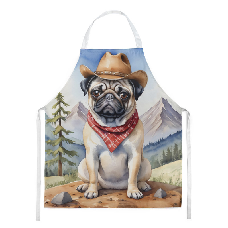 No Pattern Bib Apron