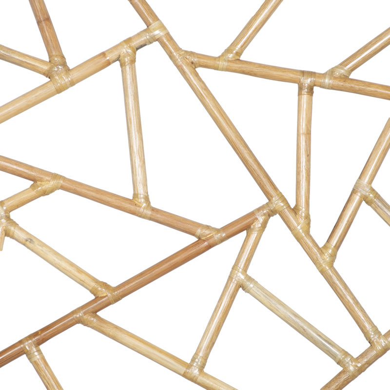 Tiffany Wicker/Rattan Open-Frame Headboard, Queen, Natural