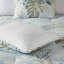 Édredon double bleu avec 6 pièces et coussin décoratif - literie à imprimé tropical pour une maison côtière confortable-120469794