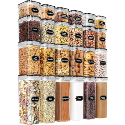 Contenants hermétiques pour aliments avec couvercles sécurisés