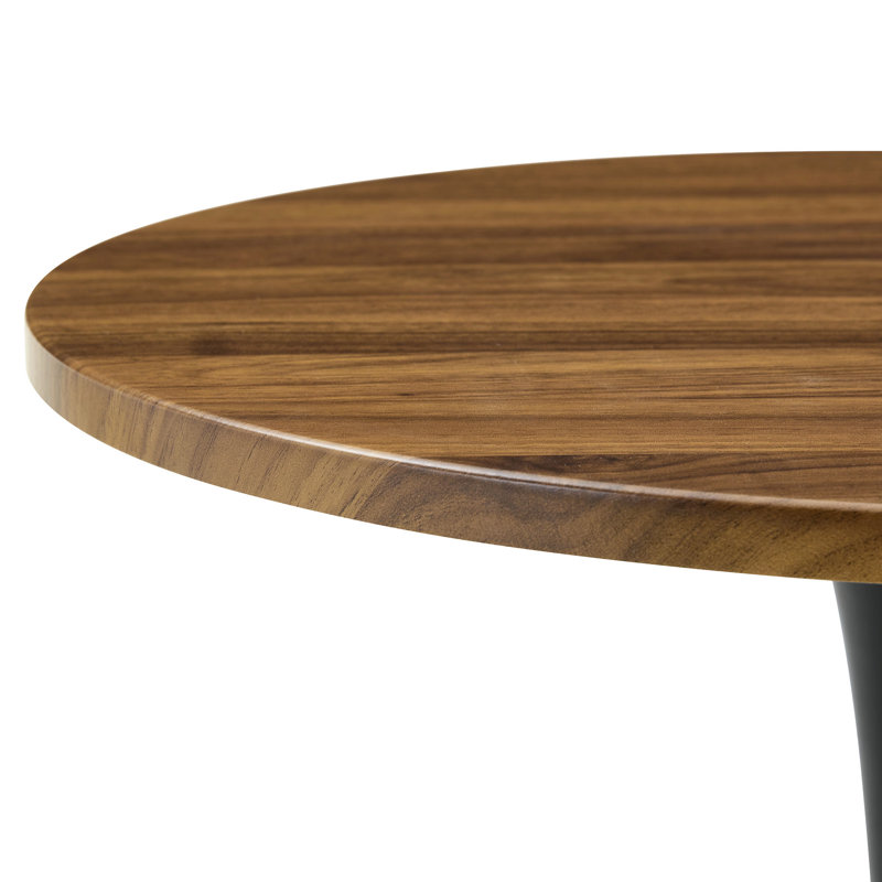 Table de salle à manger ronde (sans la chaise), Noyer