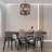 Kalida 3 - Light Walnut Lantern Pendant