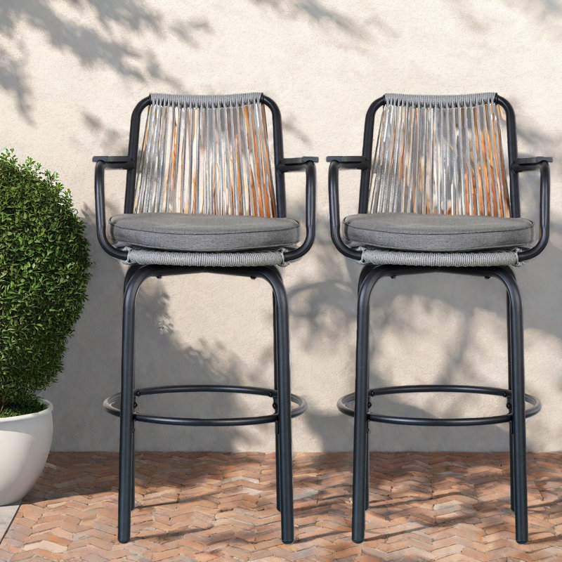 Ensemble de 2 tabourets de bar Modern
