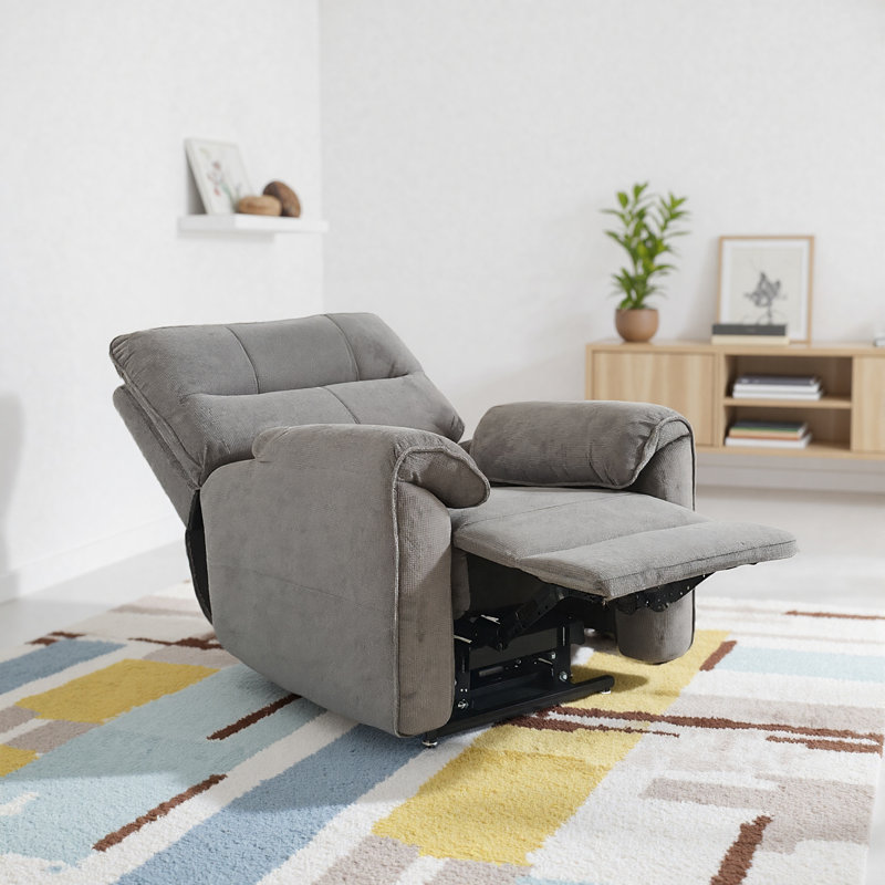 50cm Wide Lift Assist, Grey Cotton Blend