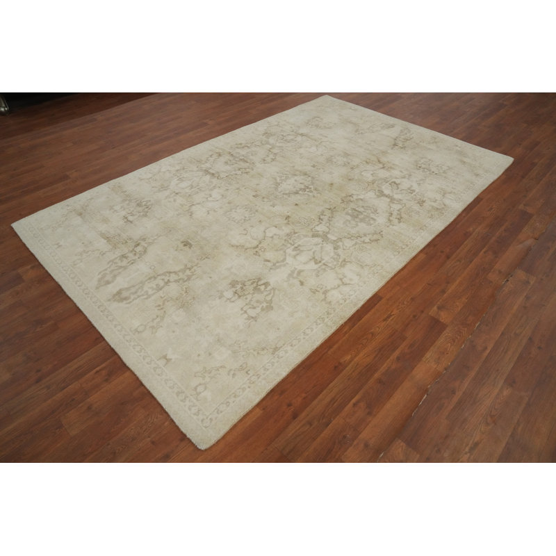 Tapis indien fait à la main Oushak 5 x 8
