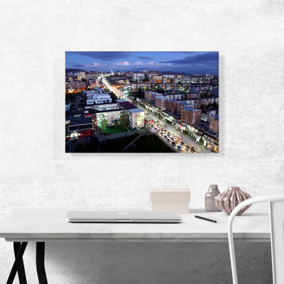 " Pristina Kosovo Nighttime "