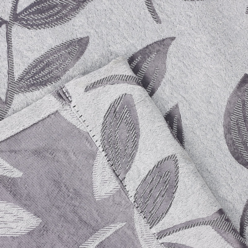 Panneaux de rideaux à passe-tringle en polyester Finklea, Gris, L 26 po x L 84 po