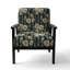 Fauteuil d'appoint rembourré Classic Classic Elegant