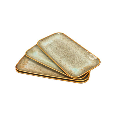PLATEAUX DE PORCELAINE RÉSISTANT AUX RAYURES