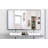 Oversized Modern Rectangle Bathroom Mirror, Wall Mirror