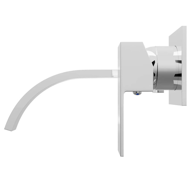 Artz Wall Single-handle Bathroom Faucet, Chrome