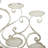 17.70'' H Aluminum Tabletop Candelabra