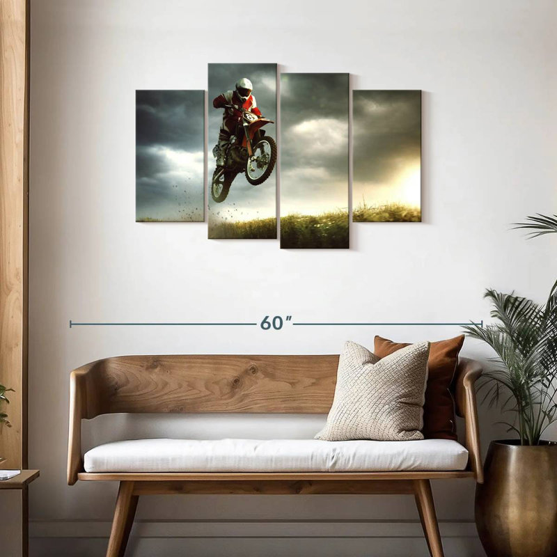 Dirt Bike Stunt Ride, H 27 po x l 43 po
