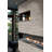 Stonecrest 6 in. x 18 in. Multi Finish Marble Ledger Corner Wall Tile-91943254