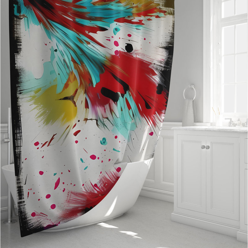 Rideau de douche Alnisa, H 93 po x l 70 po