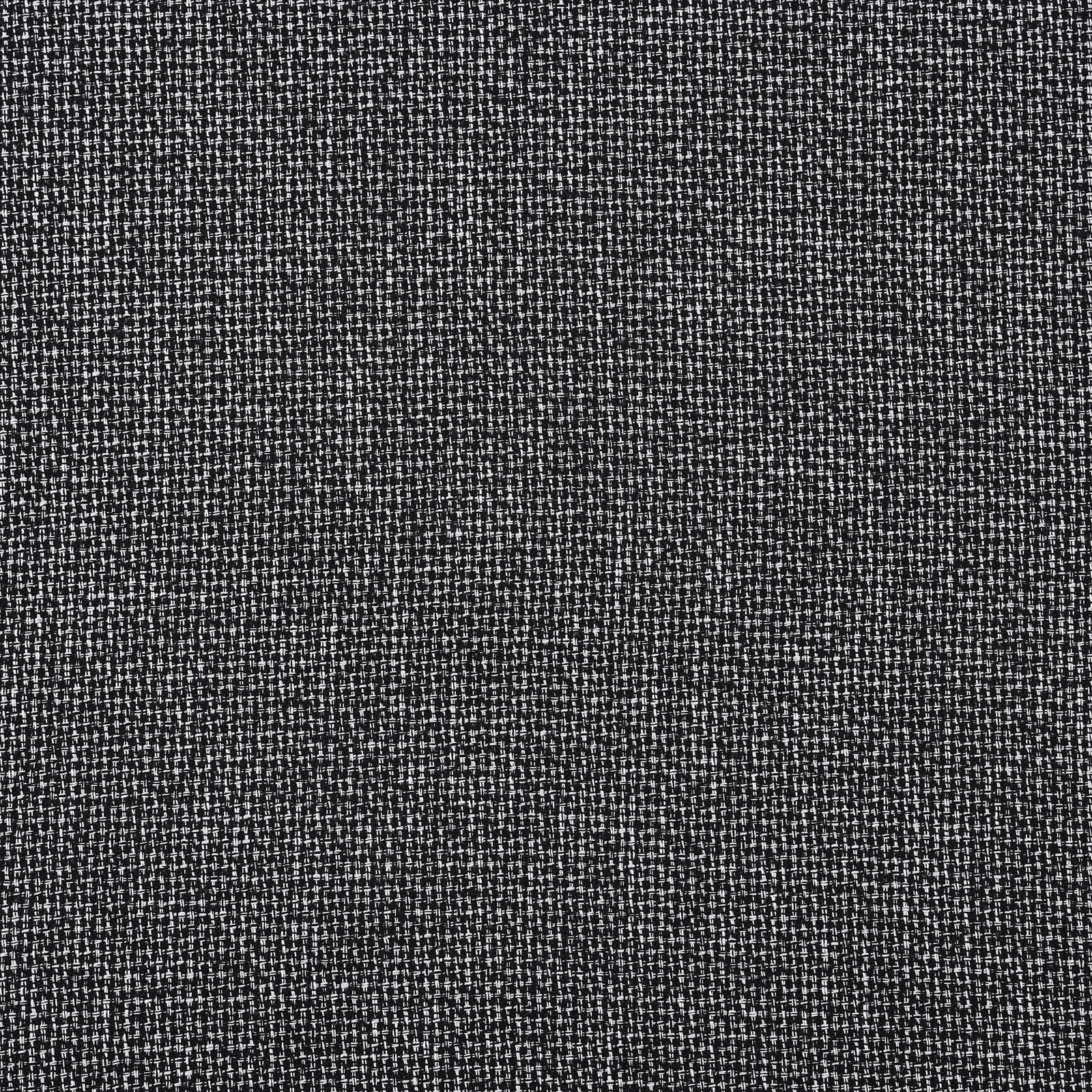 Tweed Cotton Duvet Cover Set, King Duvet Cover + 2 King Shams, Black