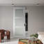 Porte de grange coulissante avec panneau de base Avon 3 Lite-107439630-107439642