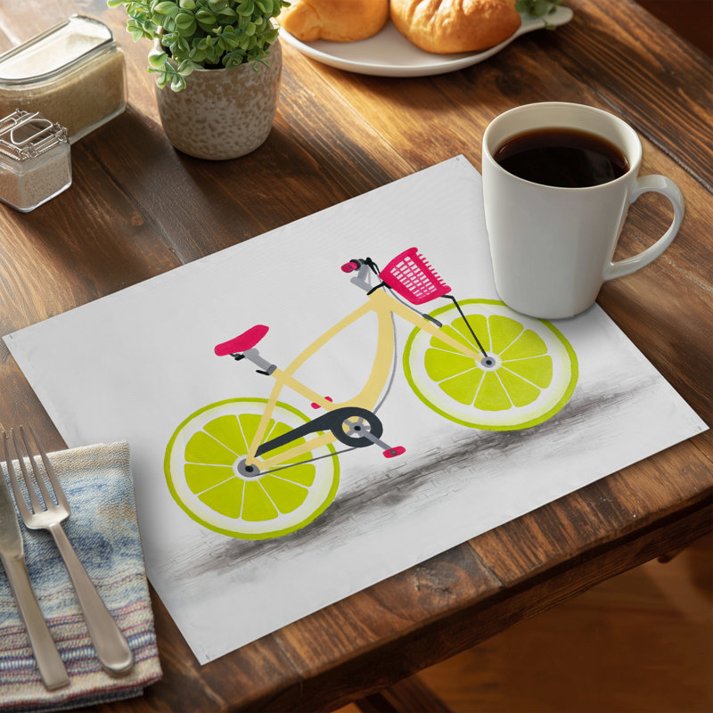 Napperon Lime Wheel