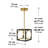 4 - Light LED Sphere Pendant-1163486183