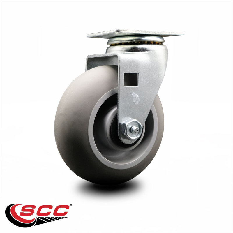 Thermoplastic Rubber Swivel Caster