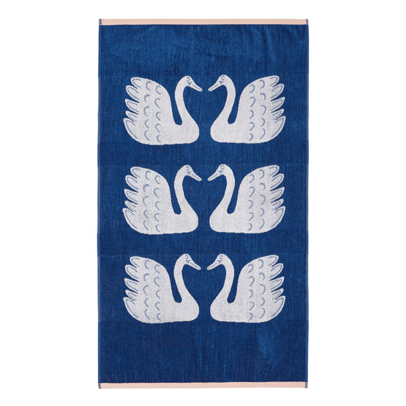 Swan Ultra Light Fingertip Towel, Denim