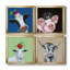 «Playful Nature», ensemble de 4 cadres photo sur toile-1490637123-1490637122