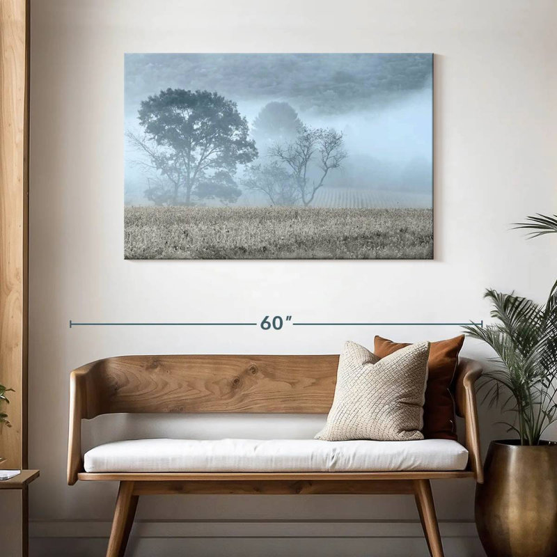 Alvord Blue Misty Morning, H 30 po x l 45 po