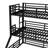 Full/Full XL Over Queen Over Queen Triple Metal Bunk Bed With Safety Guardrails-882989683-882989641