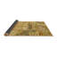 Tapis de zone jaune contemporaine-17209084