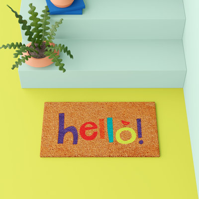 Rajib Non-Slip Outdoor Doormat