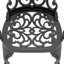 Ensemble de 3 meubles de patio en fonte d'aluminium avec coussins beiges-1694149710