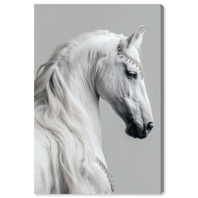Jeweled Mane I Print by Oliver Gal