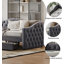 Twin Size Upholstered Daybed With Storage Drawers & USB Charging - Button-Tufted Velvet Sofa Bed Frame