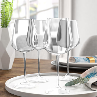 Saori 15oz. Crystal Wine Glass Set