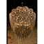 Lustre rond clair en laiton massif à fleurs Protea-89795584-89795604-130690182