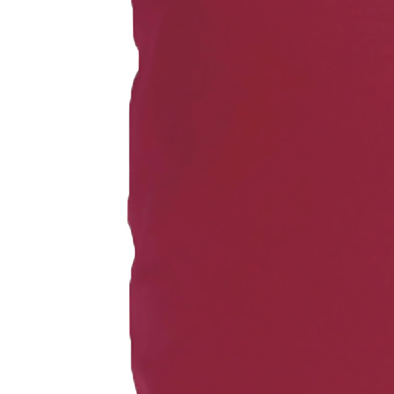 Solid Reversible Throw Pillow, 26" H x 26" W, Lipstick
