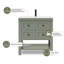 Ensemble de meuble-lavabo simple autoportant 30 po avec lavabo, robinet, surface peinte Daum Sharee, 2 tiroirs profonds-1720370516