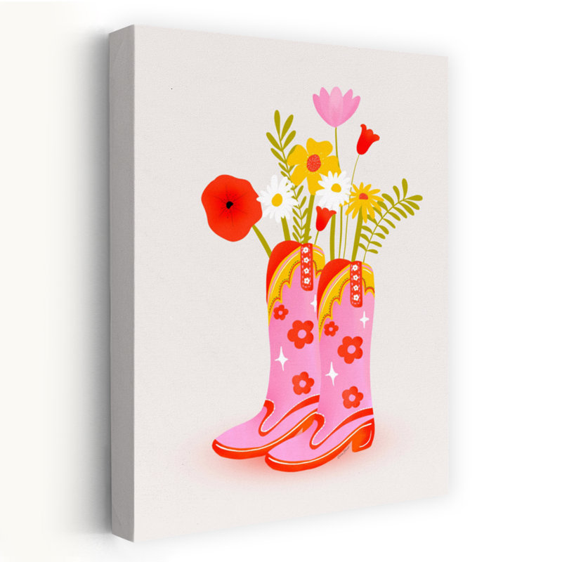 Art contemporain, art floral côtier, H 36 po x l 24 po