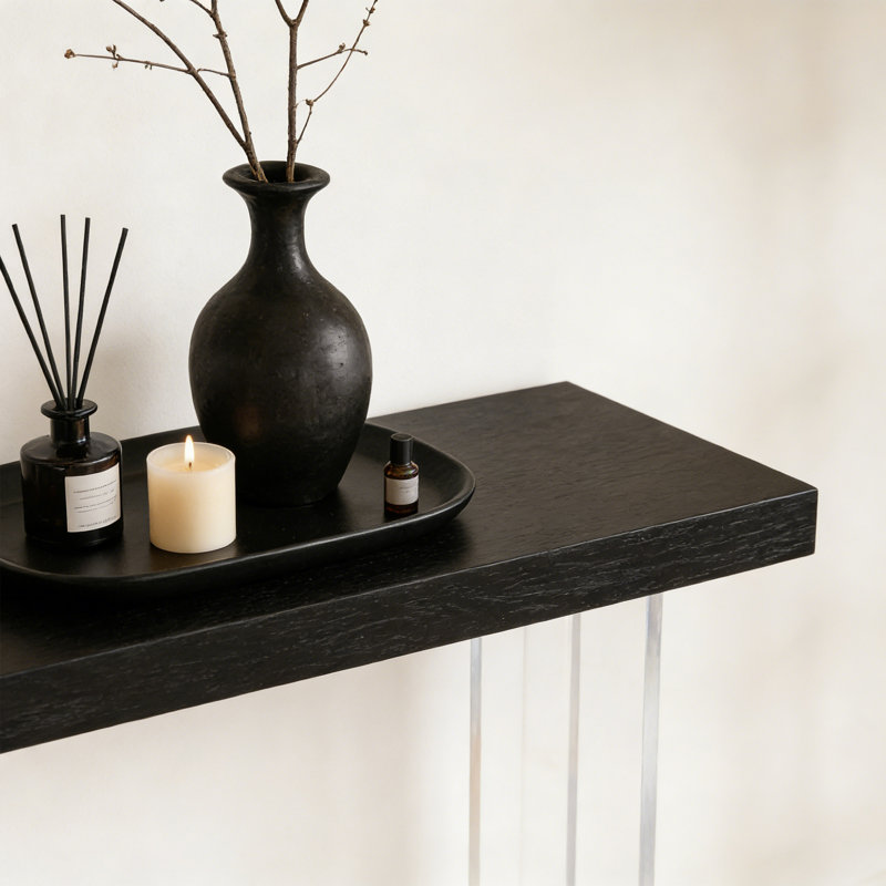 Console Modern Modern, H 33,46 po x l 55,12 po x P 11,81 po