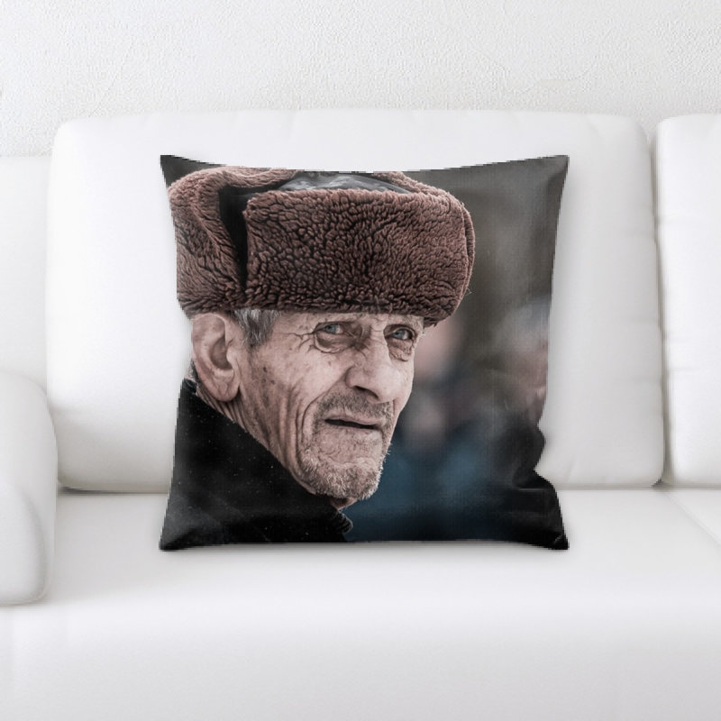 Microsuede Throw Pillow