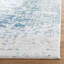 Tapis bleu sarcelle / ivoire Christa-1451551746