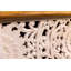 Banc de rangement en bois massif Marlye