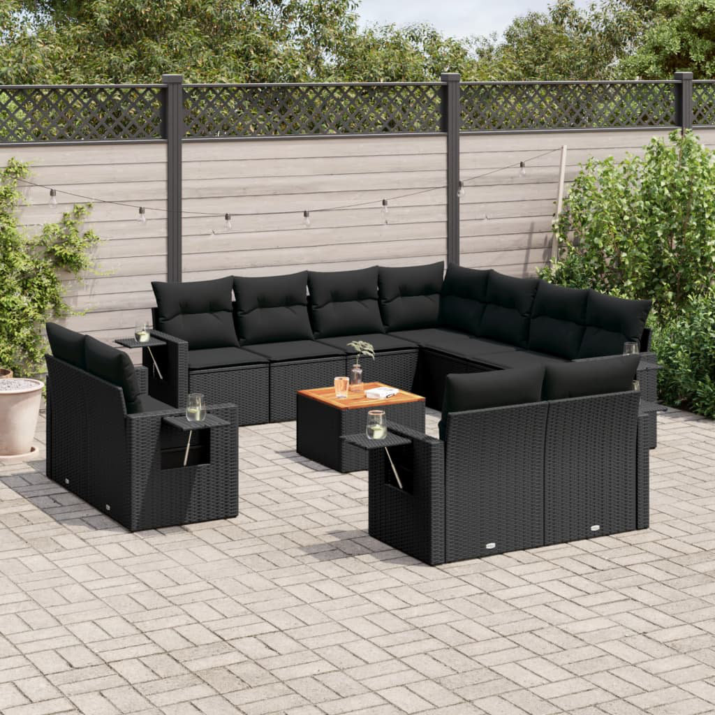 62 cm breites Outdoor-Sitzgruppen-Set mit Kissen