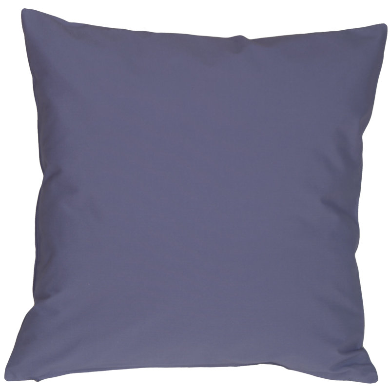 Housse et coussin à recouvrir carré Caravan, H 16 po x l 16 po x P 5 po, Bleu denim