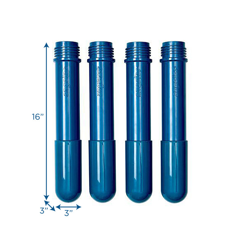 BASELINE Extra Table Legs 4 Pack, Royal Blue, 16"