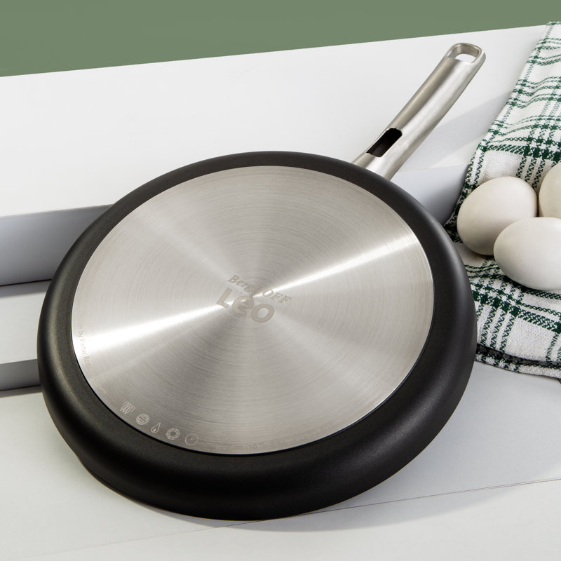 BergHOFF Graphite Non-stick Ceramic Omelet pan 10", Sustainable Recycled Material